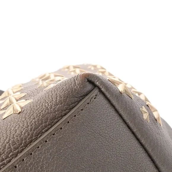 Jimmy Choo Star Studs Handbag Silver - #125540J23B - Picture 9 of 12